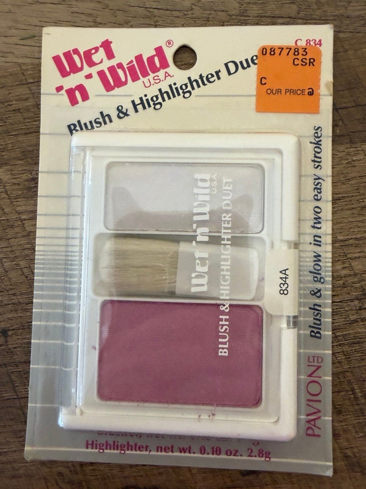 Vintage Wet n Wild Silk Finish Blush & Glow Blush & Highlighter Duet Y2K 2 packs