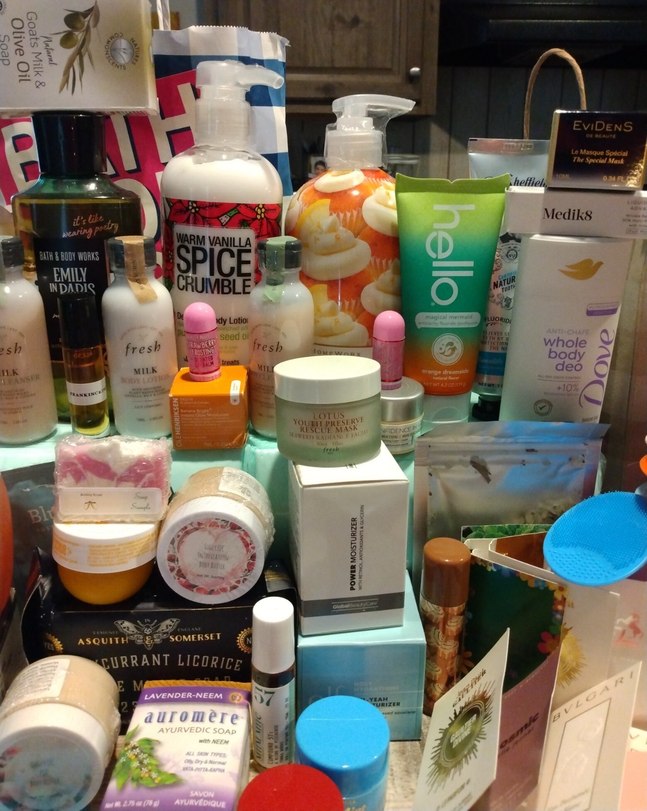 Huge New Upscale Mixed Beauty Bath Body Fragrance Skin Care Lot All Sizes Bundle