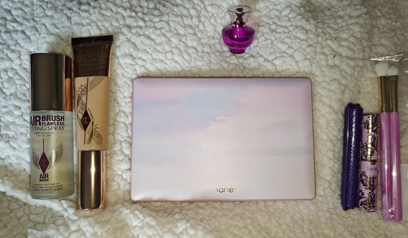 Beauty Bundle Featuring Tarte, Charlotte Tilbury And Versace Purfume