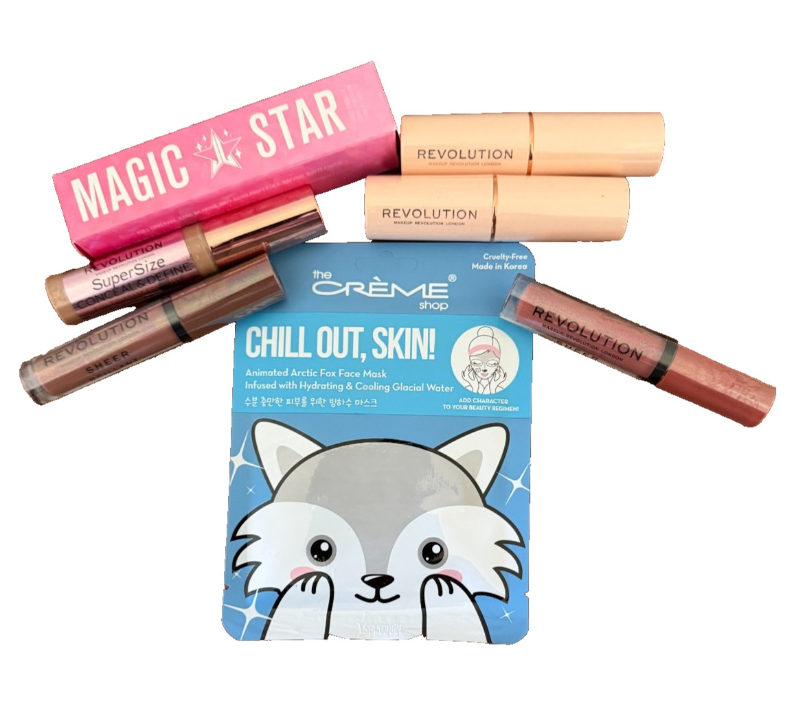Makeup Revolution LondonTM, JSC & CreamShop – LOT – Brand New Factory Sealed