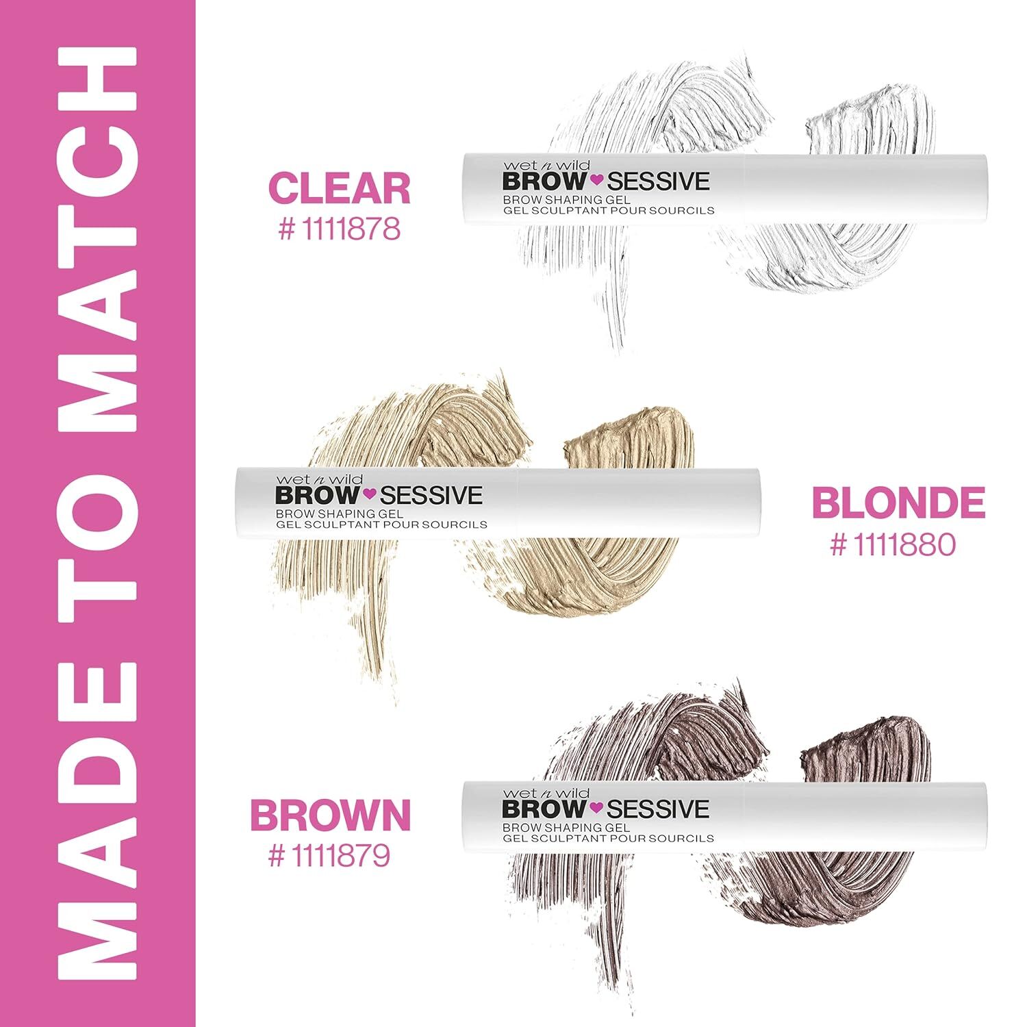 Wet n Wild Lot Blonde Brow Gel Light Ivory Fair Beige Photofocus Concealer Wand
