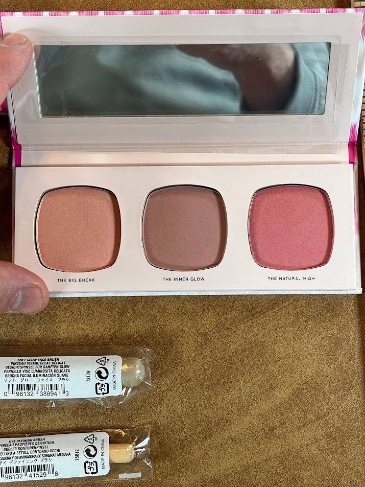 Bare Minerals Escentuals Makeup 10 Pieces Eye Color Blush Foundation Brush’s NEW