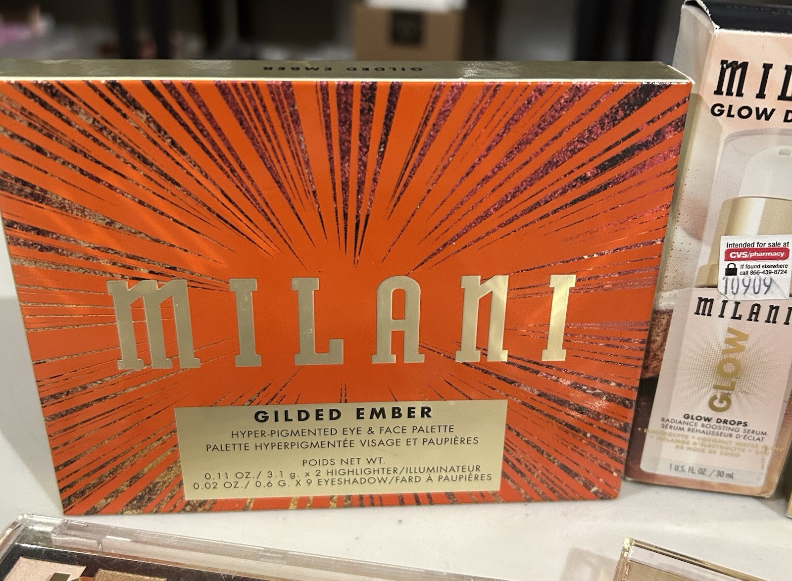 Lot of (12) Assorted Milani Products