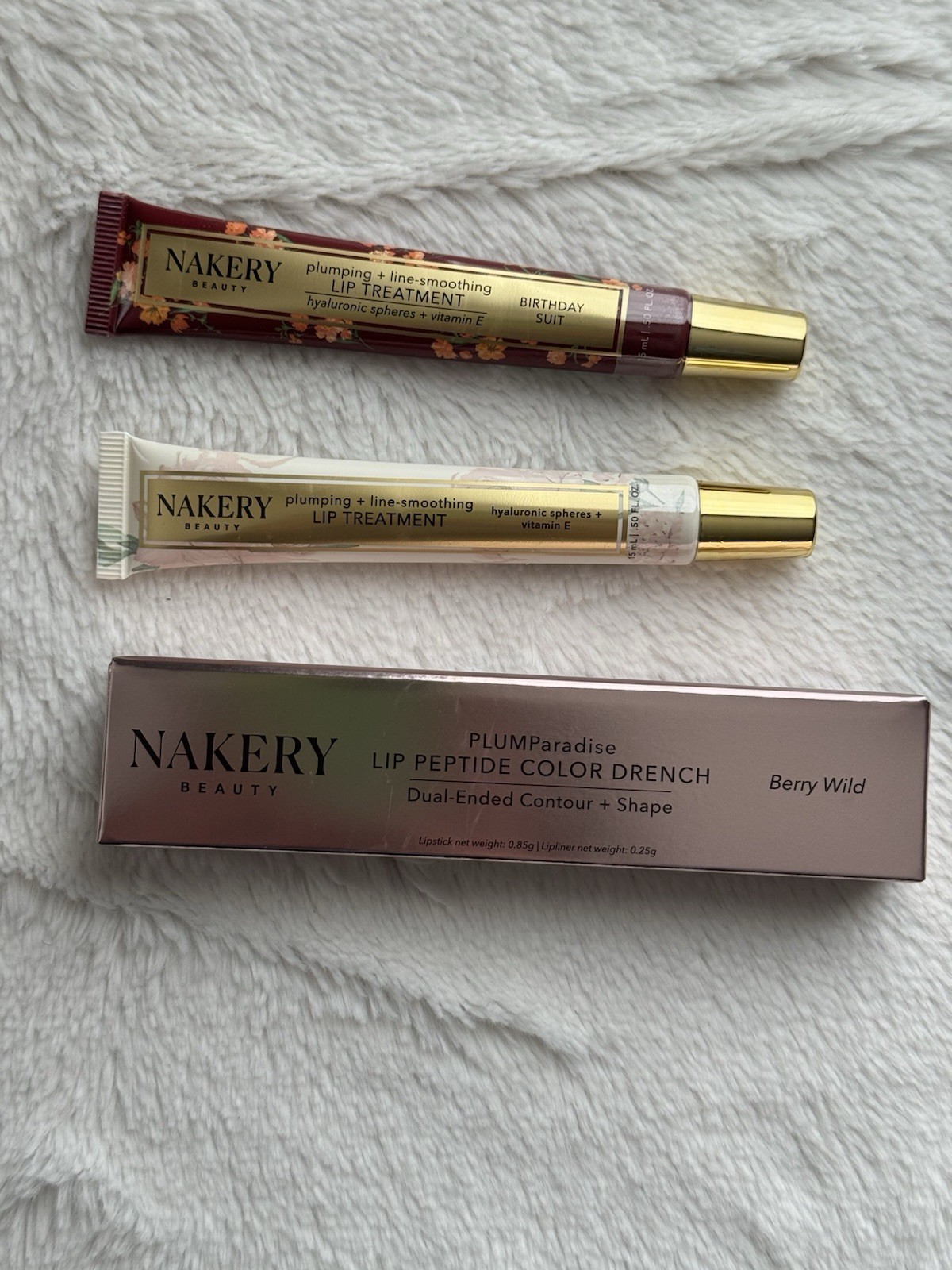 Brand New Bundle Of Nakery Lippies And Dual Contour And Shape Pen