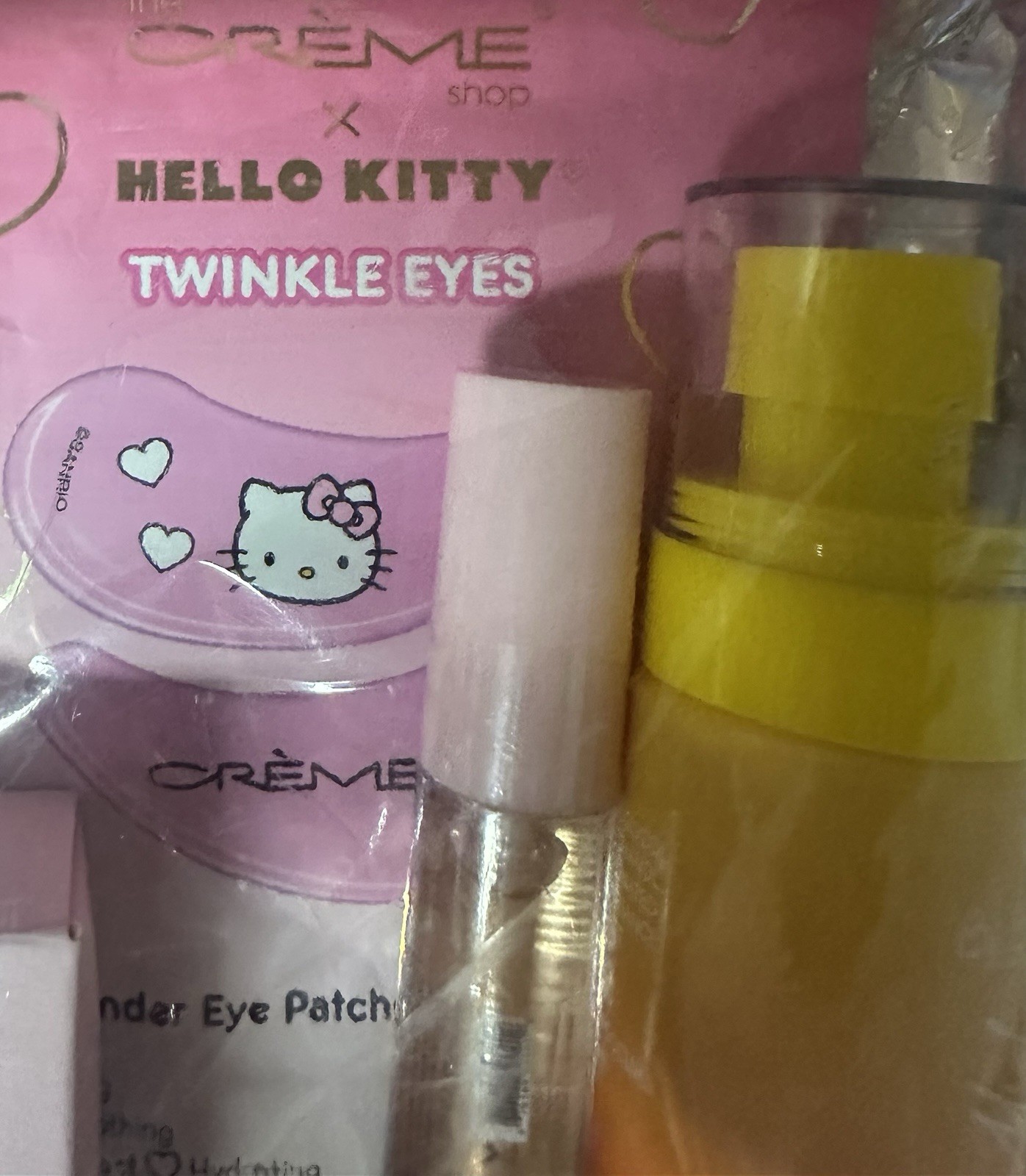 Beauty Bundle 4 Piece Under Eye Patch, Blush Stick, Lip Treatment, Setting Spray