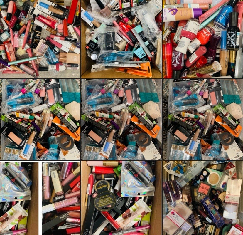 Bulk Wholesale Cosmetics Mixed Makeup Lot Loreal Revlon ELF NYX 100 piece USA