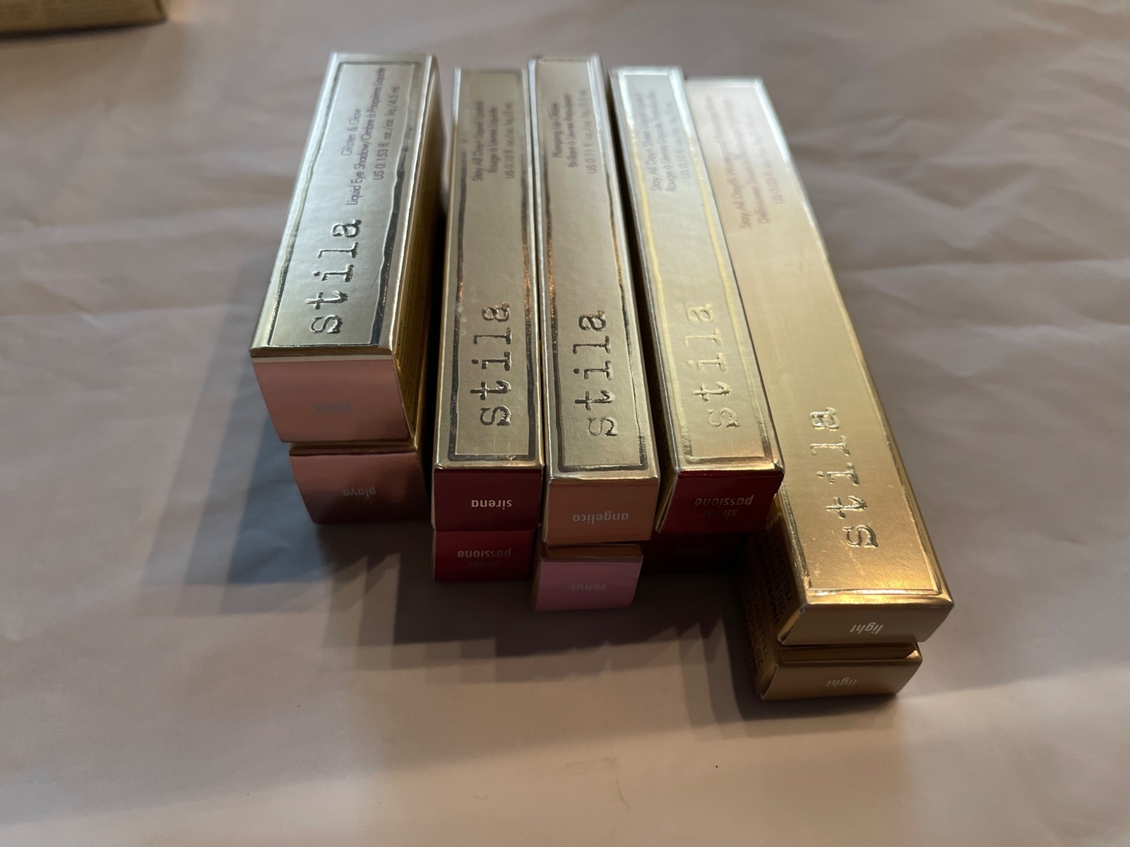 Stila Cosmetics Full-Size Luxury Makeup Set: Lip, Eye & Face – 27 New Items