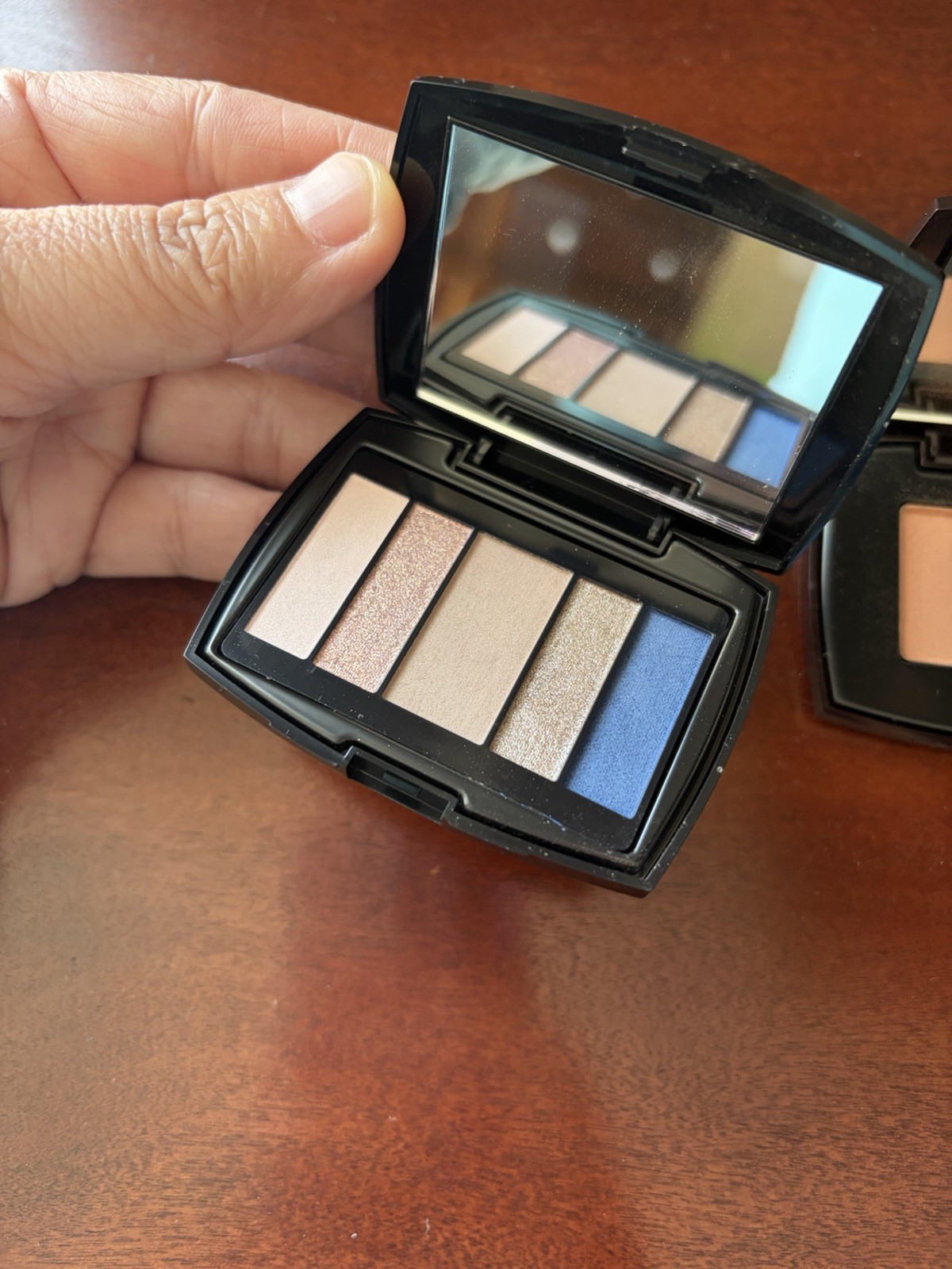 Lancome Eyeshadow & Bronzer set Travel size Lancome Loves Woman & Lumiere