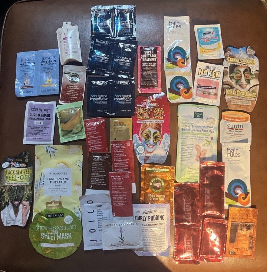 Lot of 39 Beauty Products Mini Travel Sample Skincare Body Face Hair care Etc.