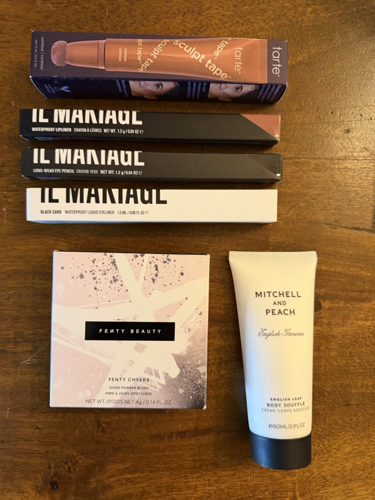 Fenty Beauty, Il Makiage, Tarte, Mitchell & Peach