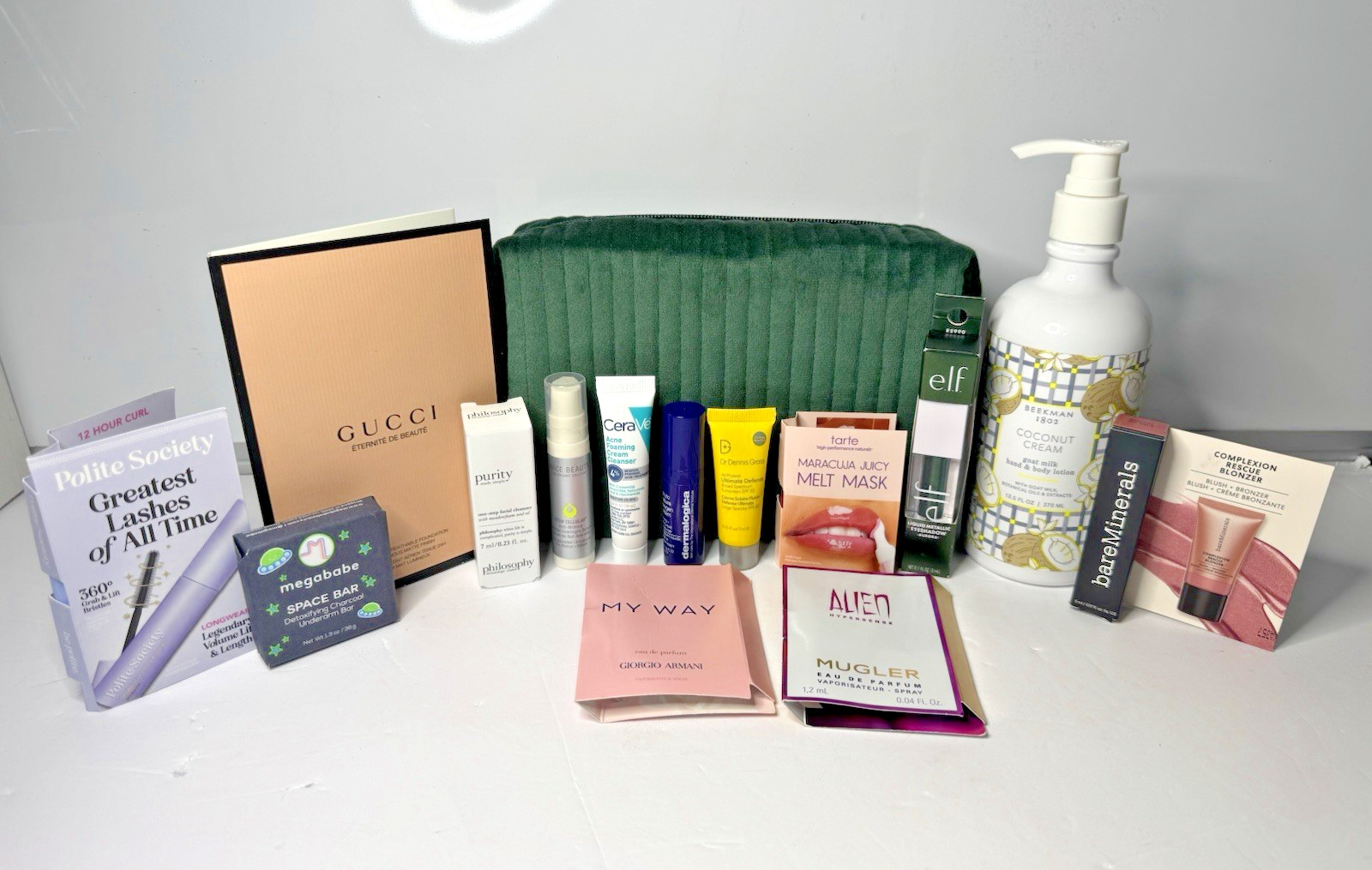 Luxury Beauty Bundle Skincare Makeup 15pcs Lot Beekman Tarte ELF Dermalogica