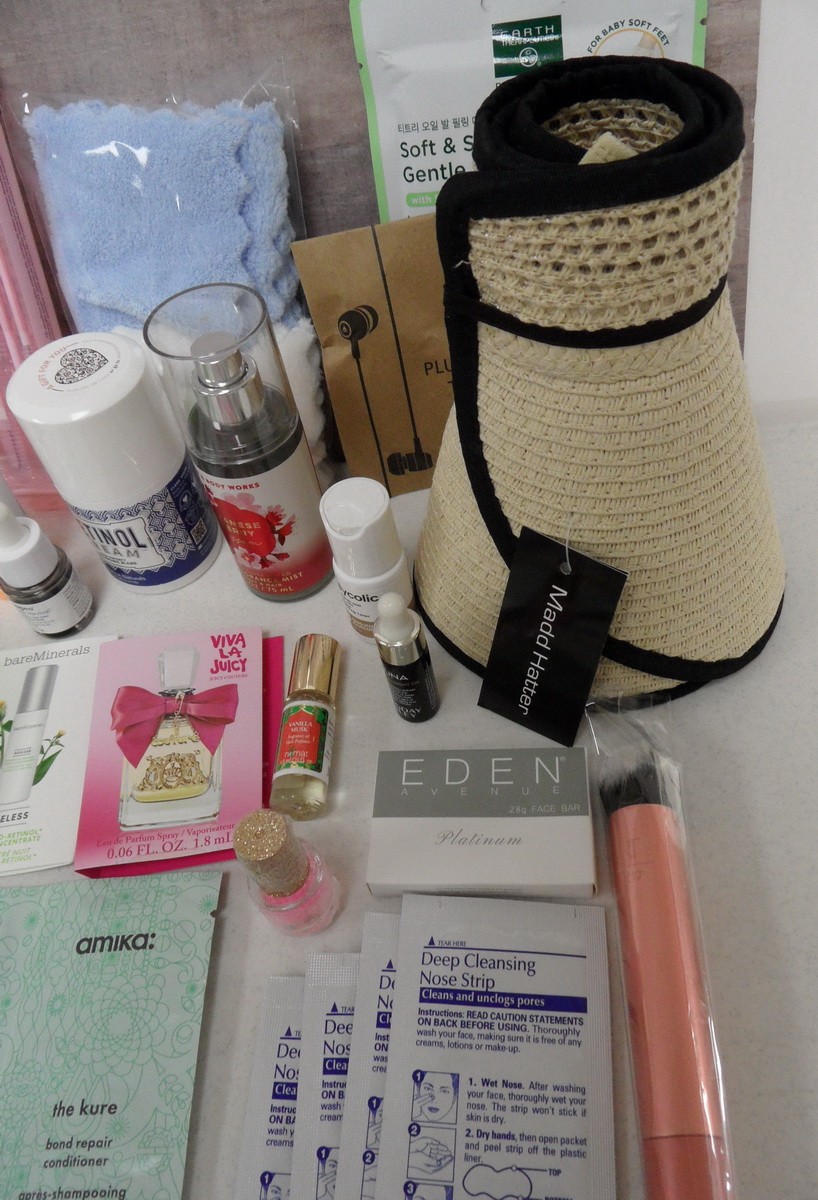 75+ PCS MAKEUP SKINCARE HAIR BEAUTY PERFUME DELUXE LUXURY FULL SAMPLE TRAVEL LOT