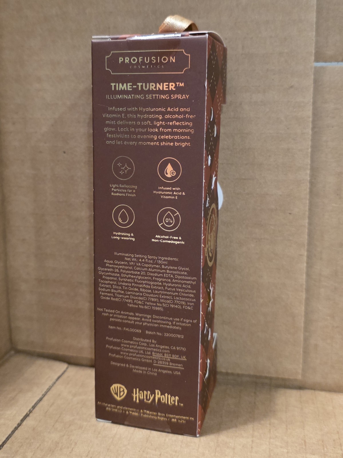 NEW – PROFUSION HARRY POTTER BUNDLE – SETTING SPRAY, MIRROR, BRONZER
