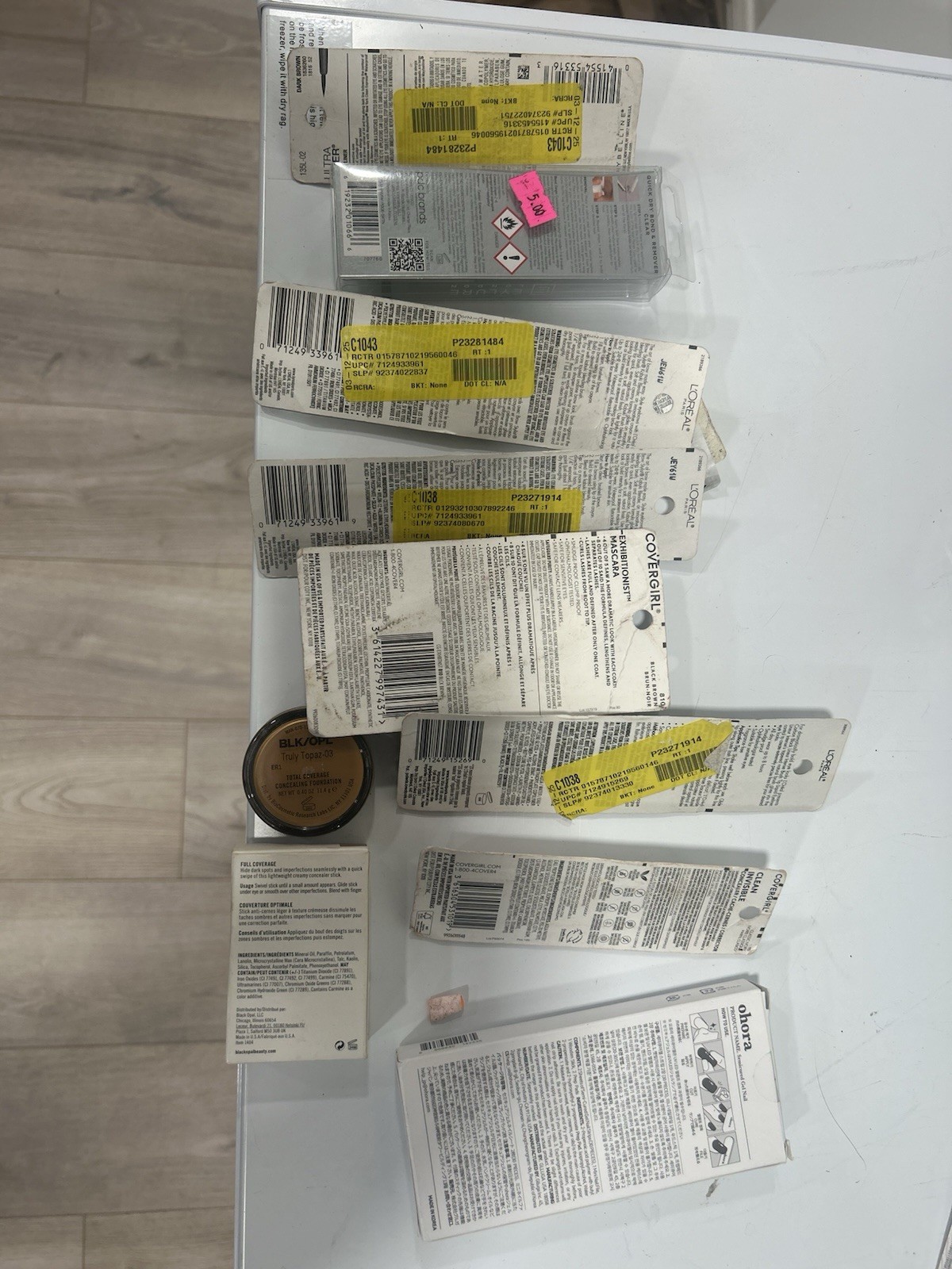 Assorted Full Size Makeup Lot Maybelline, L’Oreal Brow Stylist, CoverGirl, Ohora
