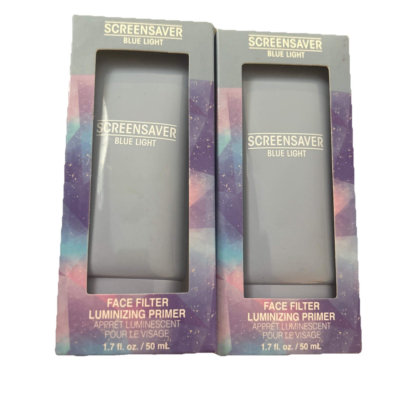 Screensaver Blue Light Face Filter Luminizing Primer – 2 Pack Bundle