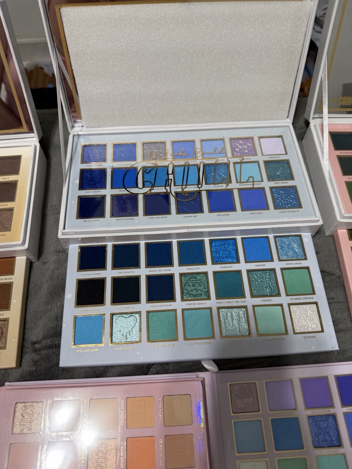 P. Louise Full Size Palette Mixed Lot: CEO of Glow, Chill, Money Shot, Wonder