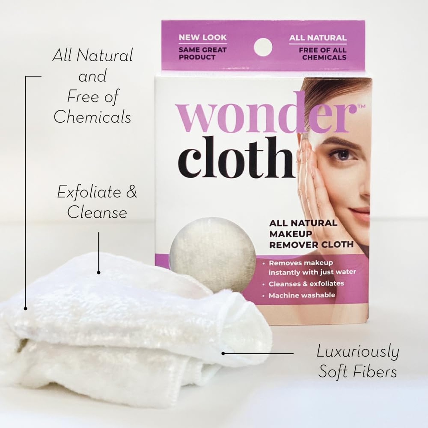 Wonder Cloth Make-Up Remover 1 Count (Pack of 1)