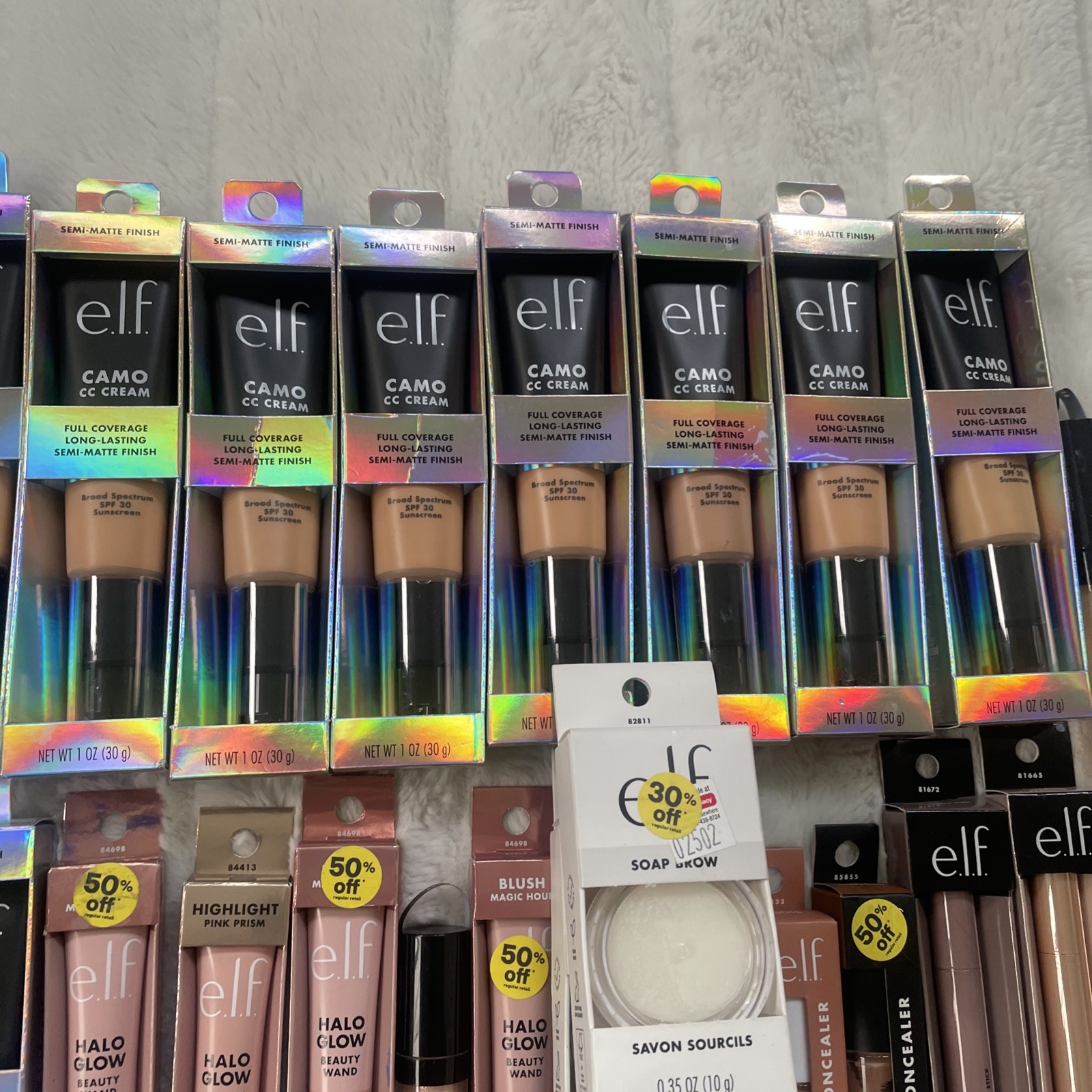 42 Pc Elf Mixed Wholesale Bulk Makeup Lot – Assorted Full Size w Duplicates