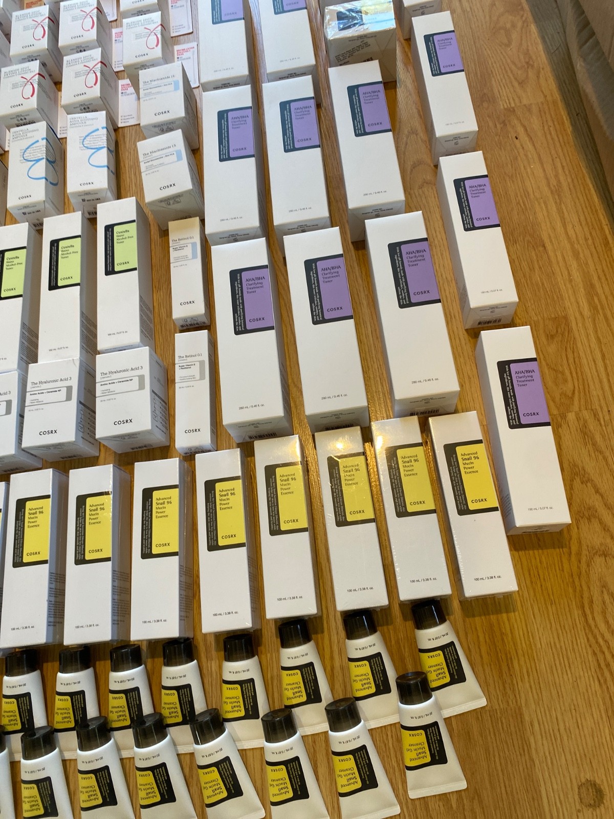 huge cosrx bundle korean skin care makeup products 95 new items