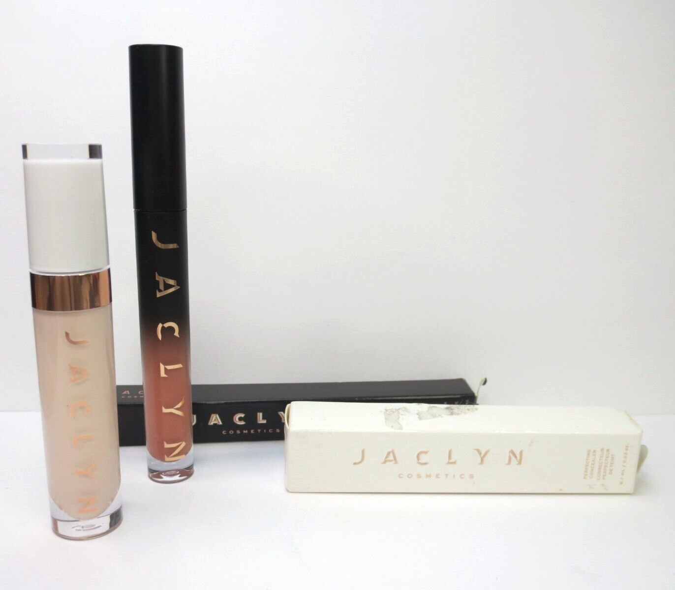JACLYN MIX MAKEUP 2 PCS- CONCEALER FAIREST PINK & LIQUID LIPSTICK TRUTH