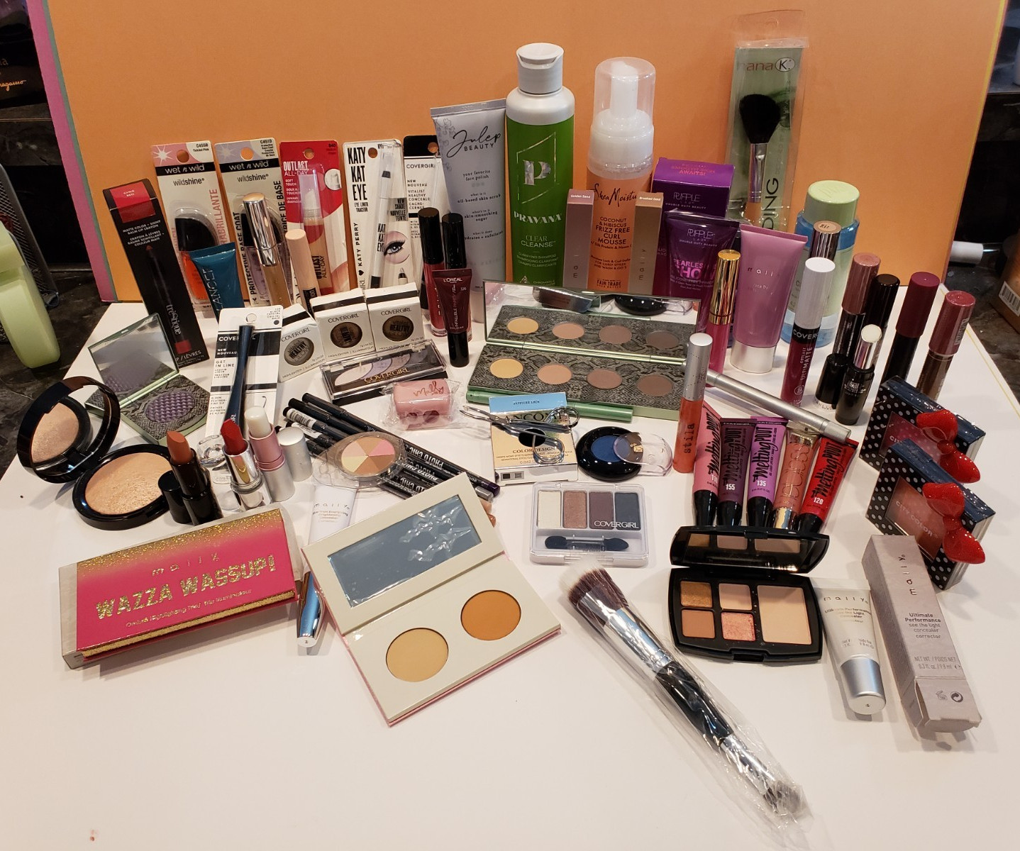 Mally ~ Lot of 75 Assorted Cosmetics ~ Mixed assorted ~ NWOB
