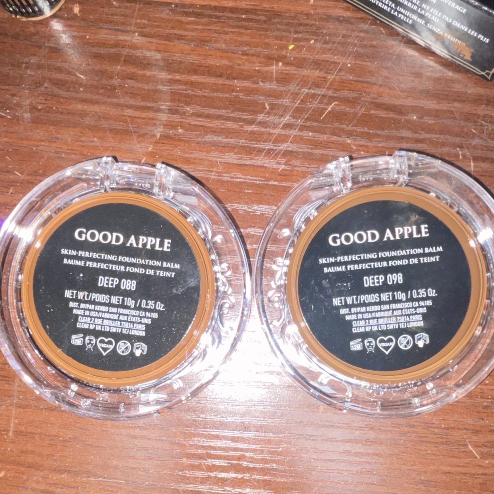 KVD Beauty Full Size Vegan Makeup Lot: Good Apple Skin-Perfecting Balm