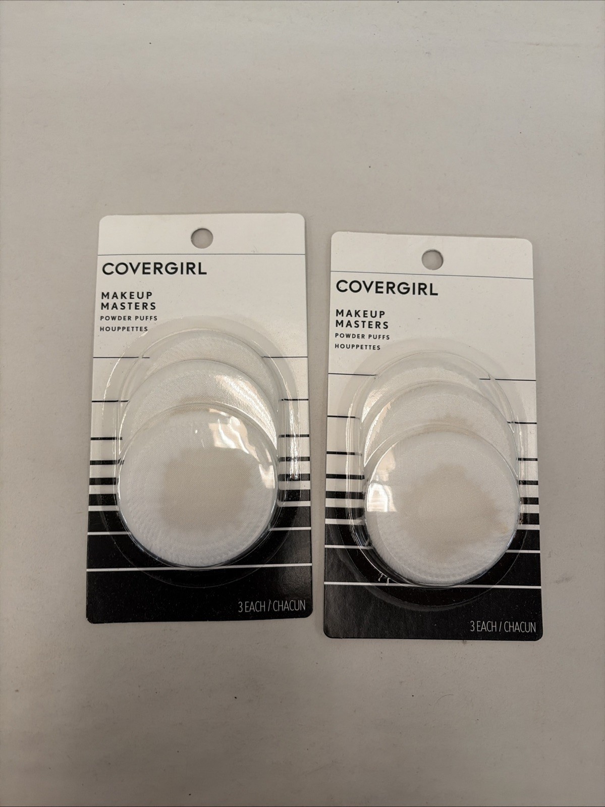 ~ 2 Packs Covergirl Makeup Masters Powder Puffs Brand New ~