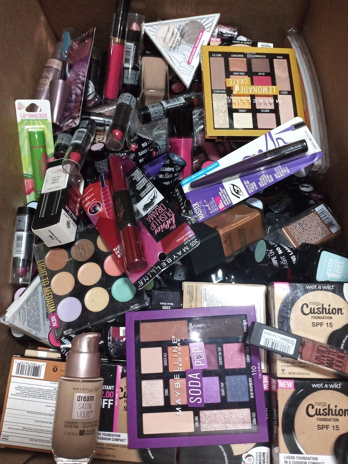 Wholesale Bulk Makeup Assorted Cosmetics/Nails/Hair/Skin Lot NEW 15pc
