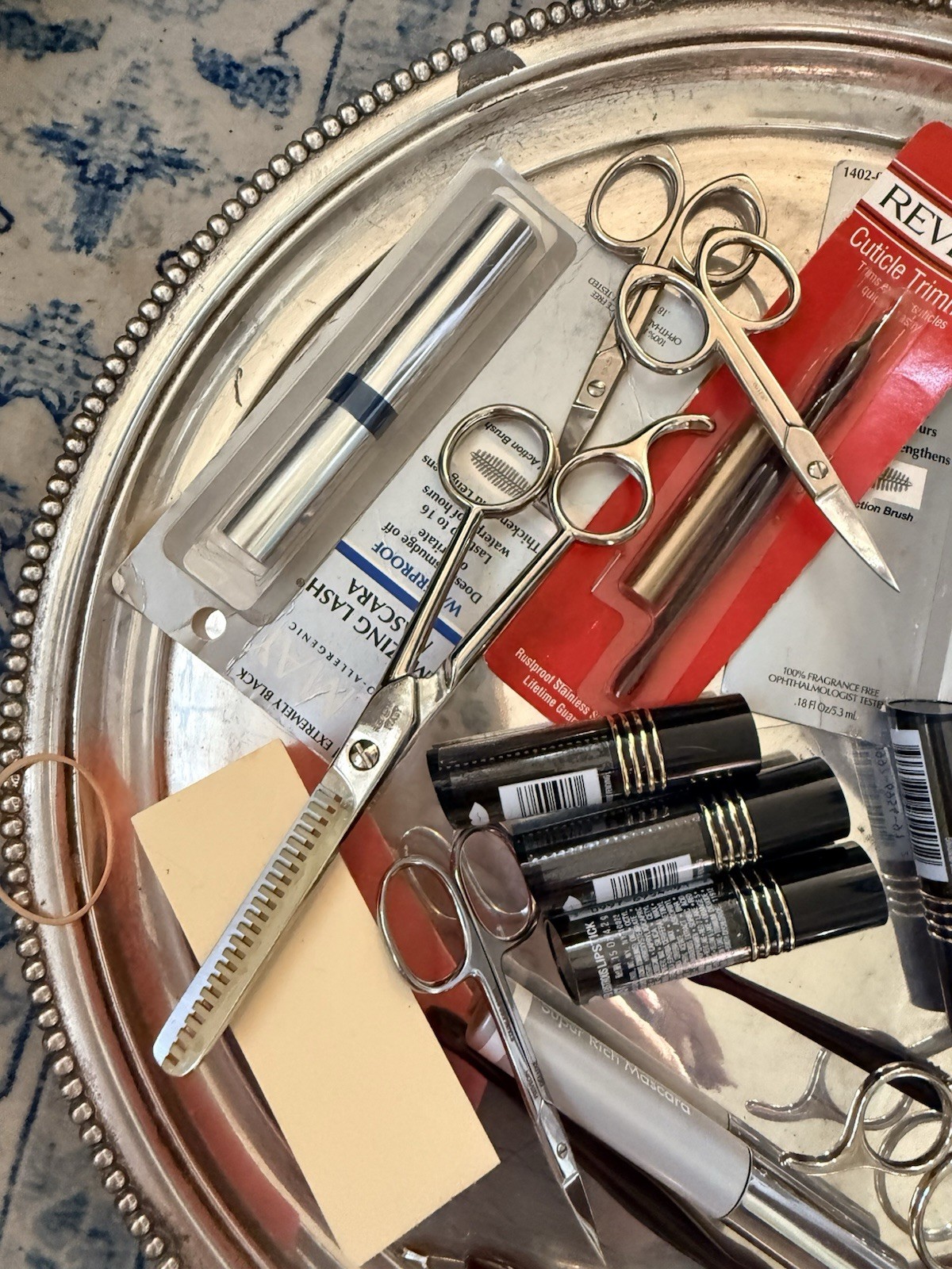 Revlon Almay Cosmetics Makeup Implements Beauty Lot 25 Pieces Unused