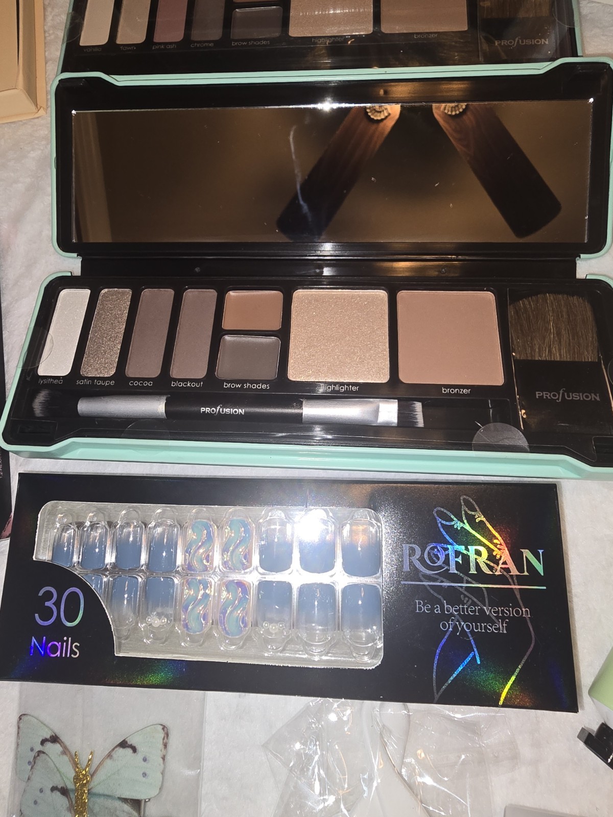 Huge Makeup & Skincare Bundle 17-Pcs! ColourPop, The Crème Shop, REALHER NEW