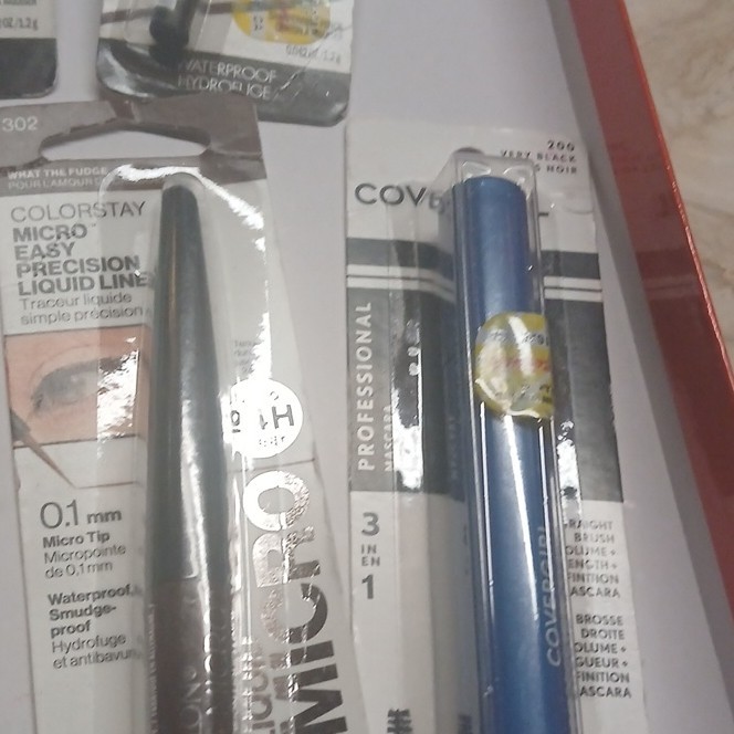 COVERGIRL, Maybelline, L’Oreal, Revlon, Rimmel Eye Makeup, Full Size Lot