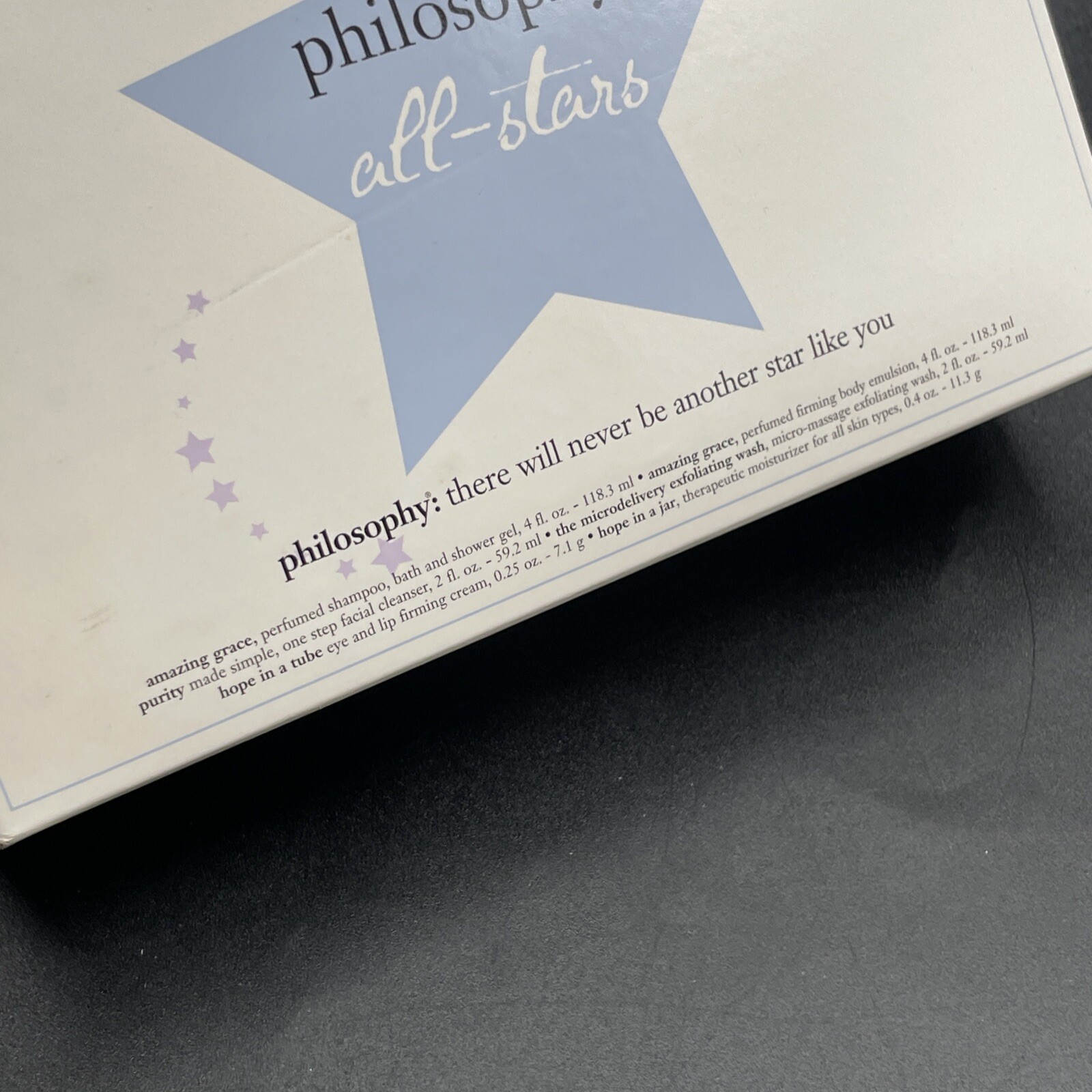 philosophy all stars box bundle Vintage