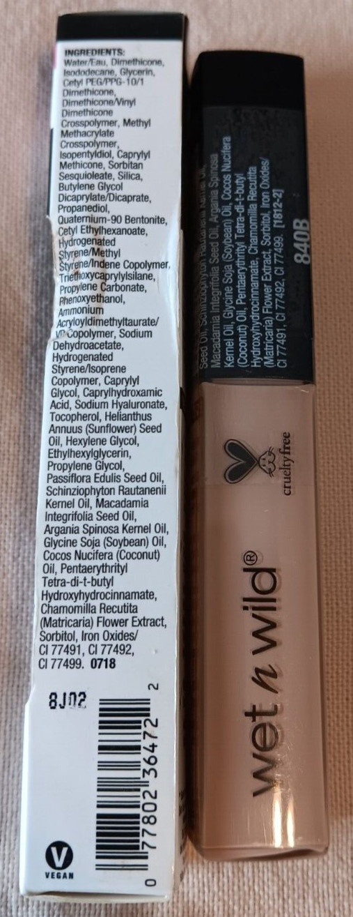 Wet n Wild Lot Blonde Brow Gel Light Ivory Fair Beige Photofocus Concealer Wand