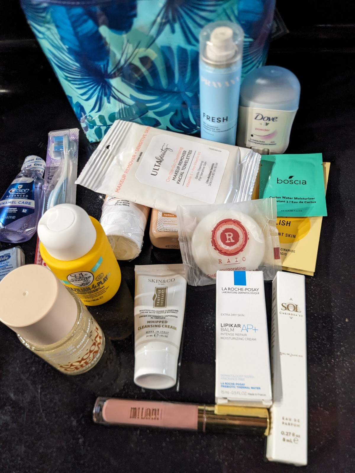 Beauty Bag of Mixed Vacation Ready Items Collection of Sephora & Ulta 18 Pc