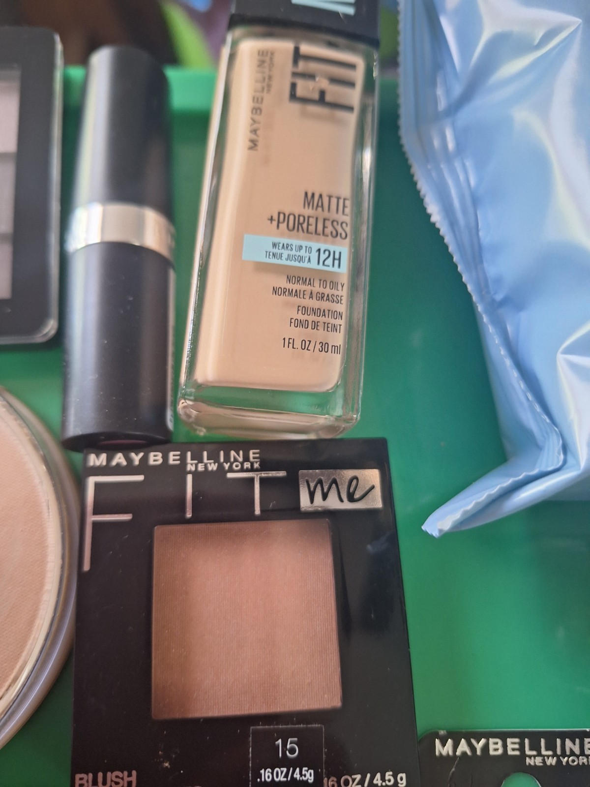 Maybelline New York Fit Me Matte + Poreless & Colossal Makeup Lot + MODA Brushes