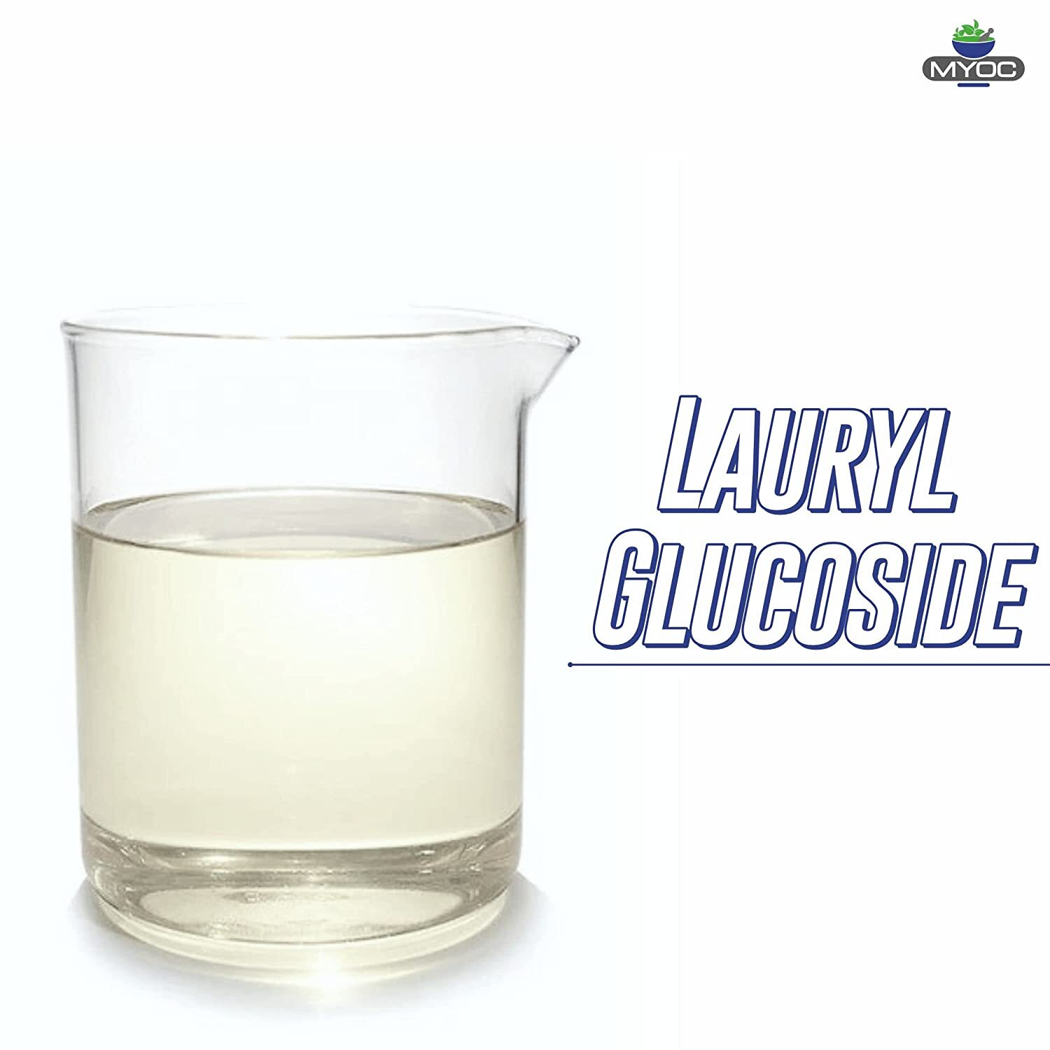 Myoc Lauryl Glucoside for Skin, Glucoside Surfactant – {120ml/4oz-473ml/15.99oz}