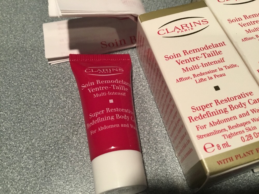 3 X 8 ML CLARINS SOIN REMODELANT VENTRE-TALLE MULTI INTESIF SUPER RESTORATIVE