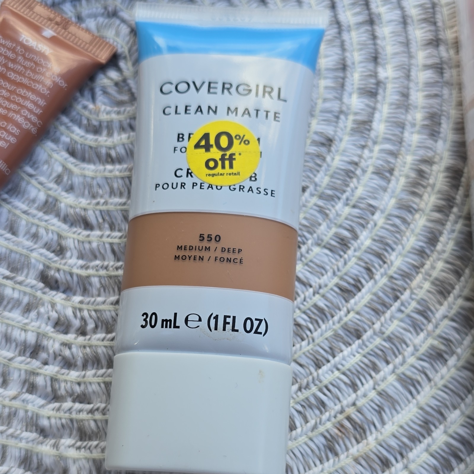 Assorted Full Size Matte Makeup Lot for Oily Skin: CoverGirl, Almay, JOAH