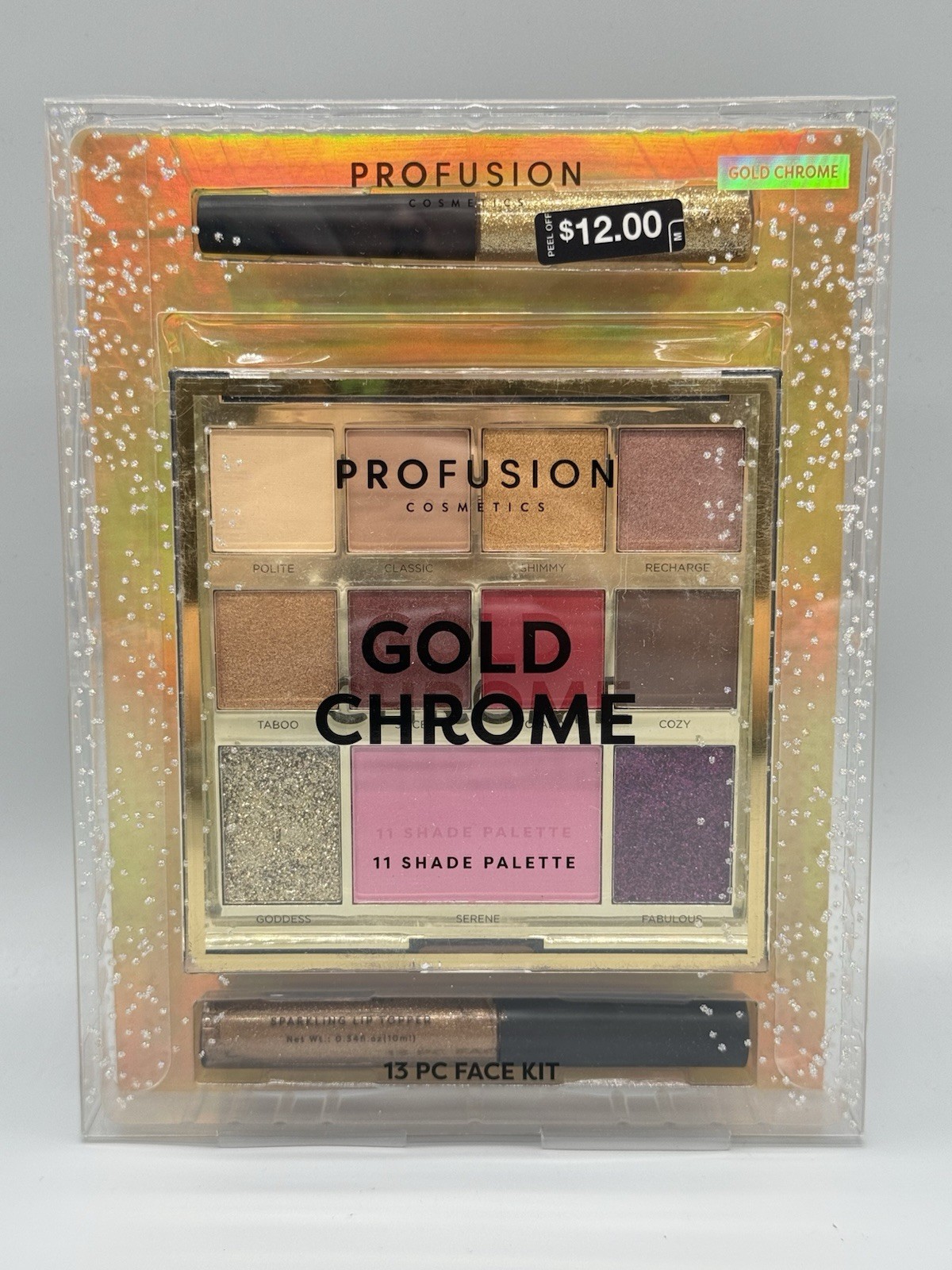 LOT OF 9 – MIXED PROFUSION COSMETICS/ELIZABETH ARDEN/CLARINS BEAUTY PRODUCTS