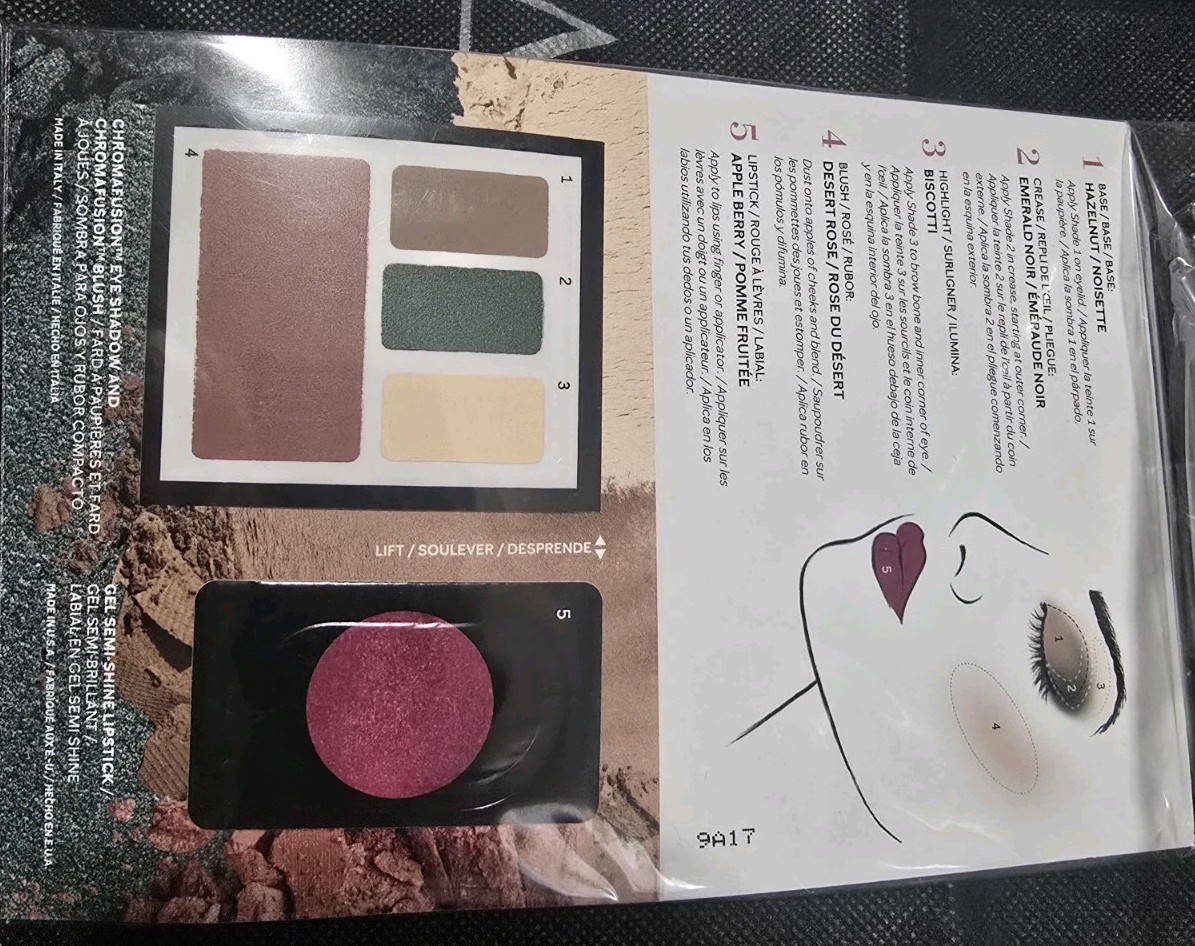 Mary Kay Color Card Sample Size Eyeshadow & Lipstick Mixed Lot
