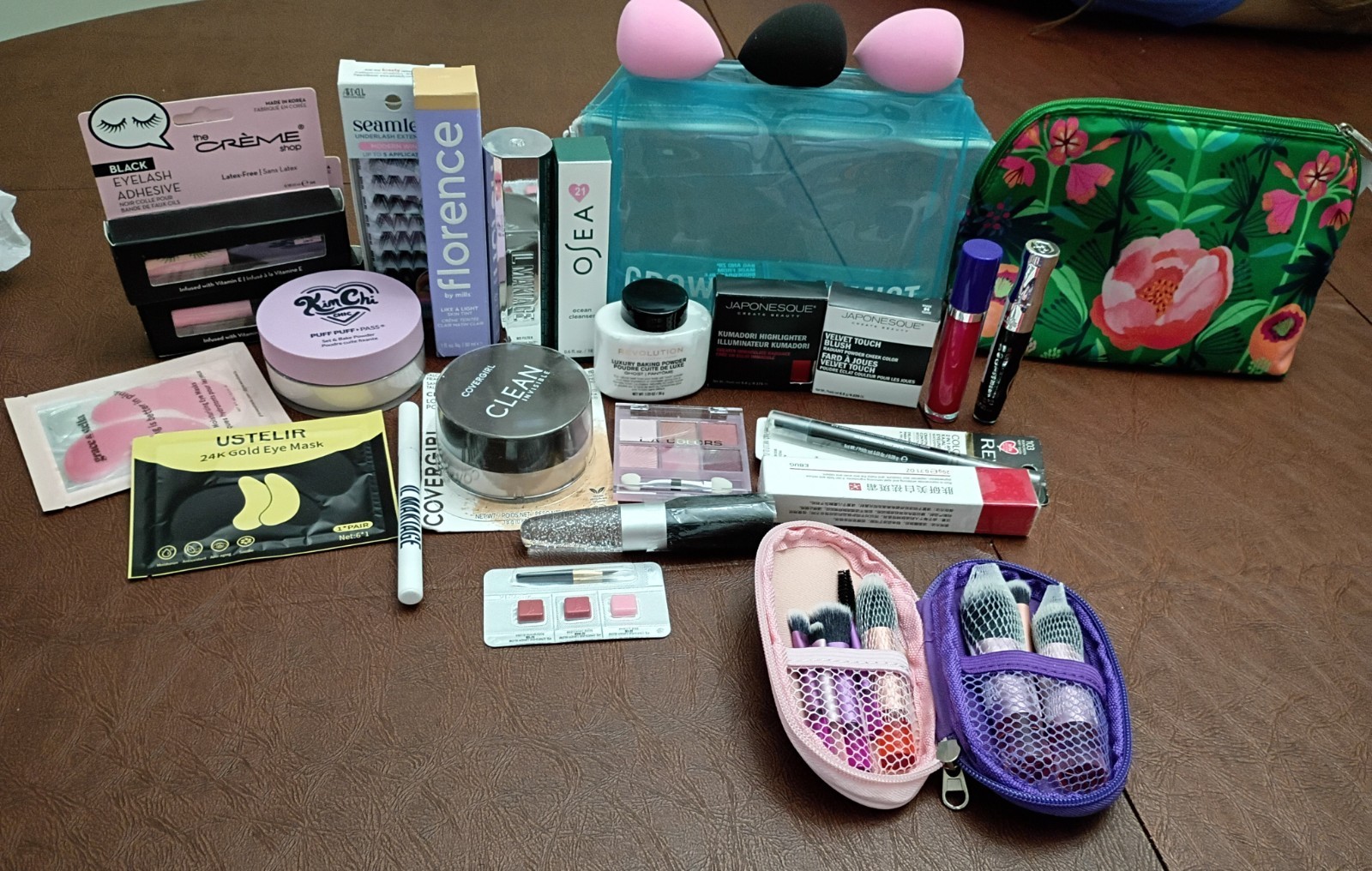 Makeup Bundle With New Items Florence, Osea, L’Oreal, JAPONESQUE
