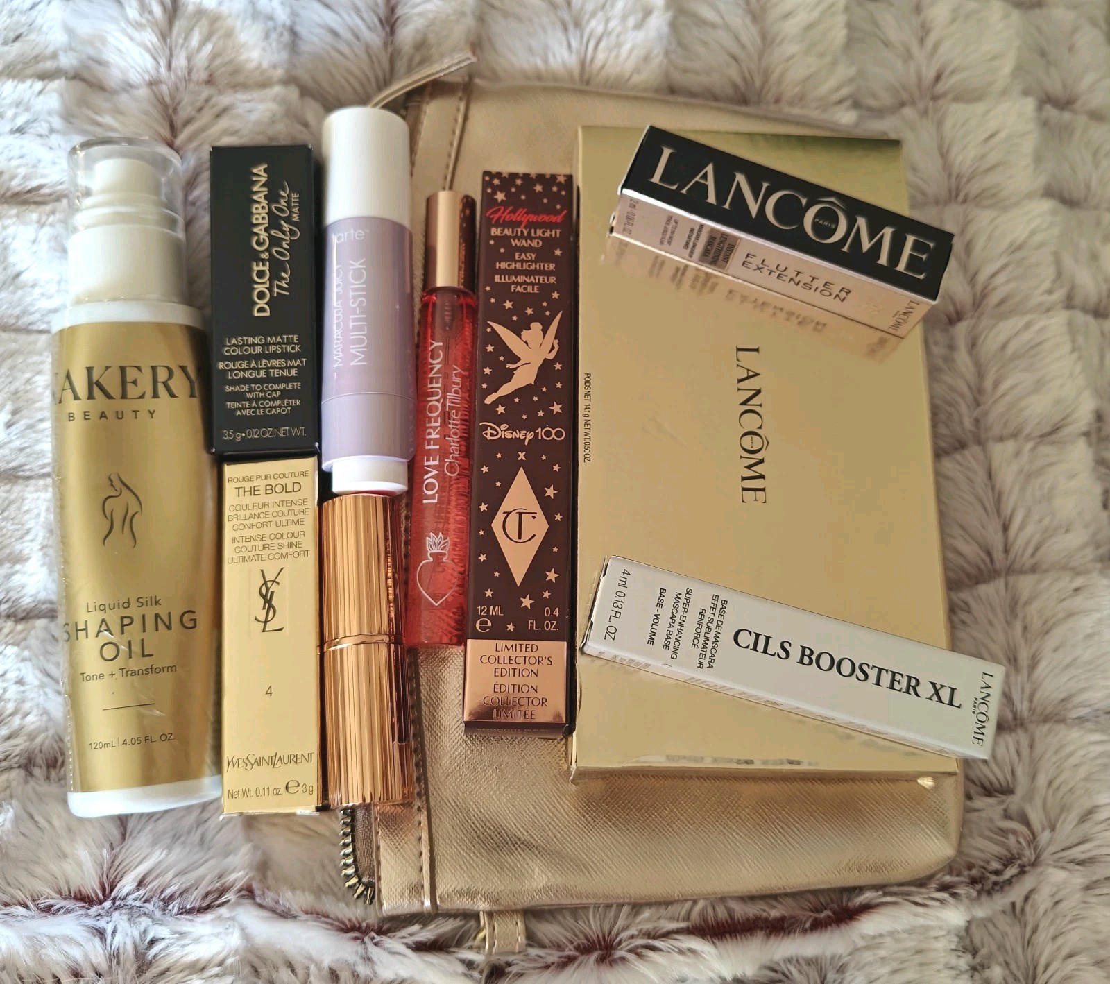 Makeup Bundle Feat: Lancome, Tarte, Dolce & Gabbana, C.Tilbury, YSL, Nakery
