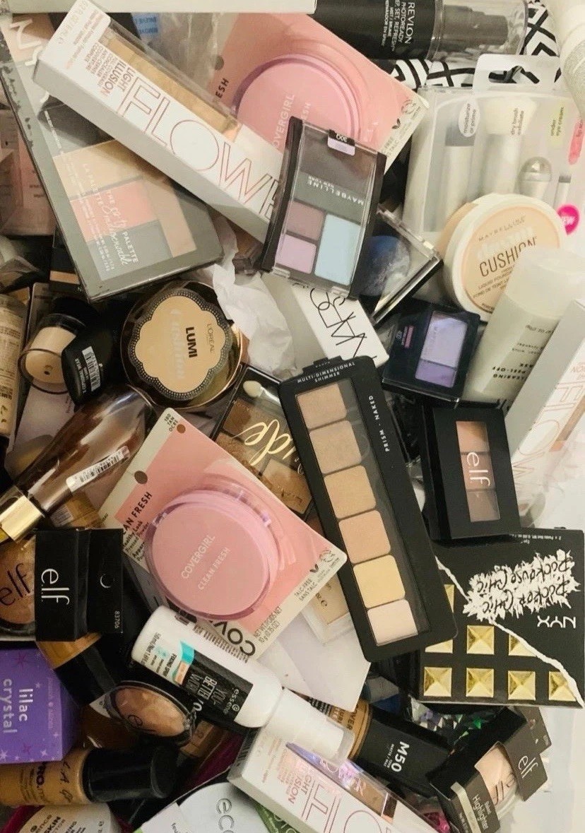 120 pcs Wholesale Mixed Makeup Lot Milani L’Oréal Nyx Revlon Mally CoverGirl …