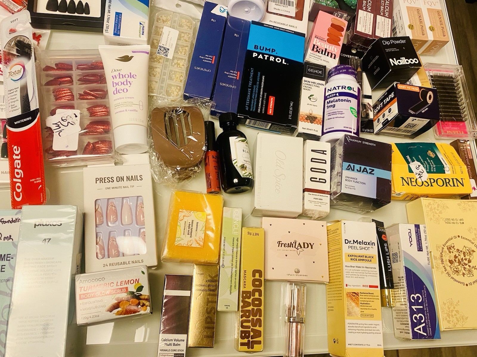 50 Piece Mixed Wholesale Beauty/ skincare Lot