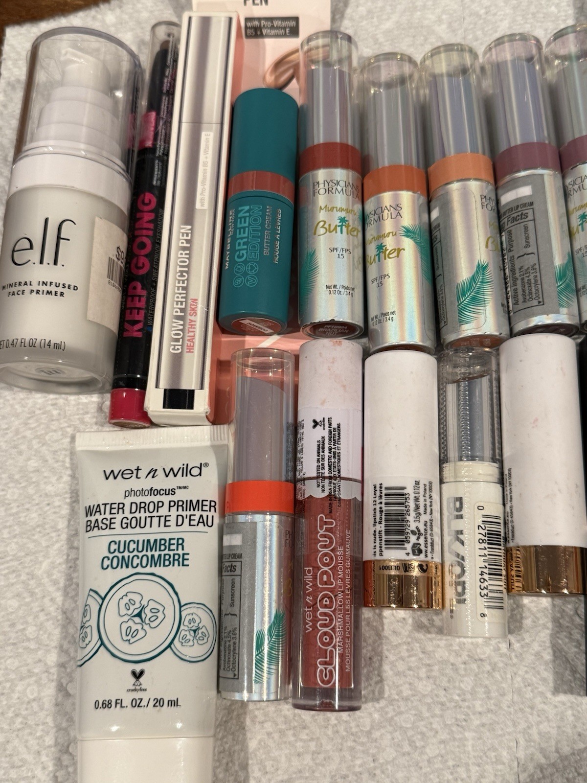 Physicians Formula e.l.f. Wet n Wild Maybelline Revlon Makeup Lot Full Size SPF…