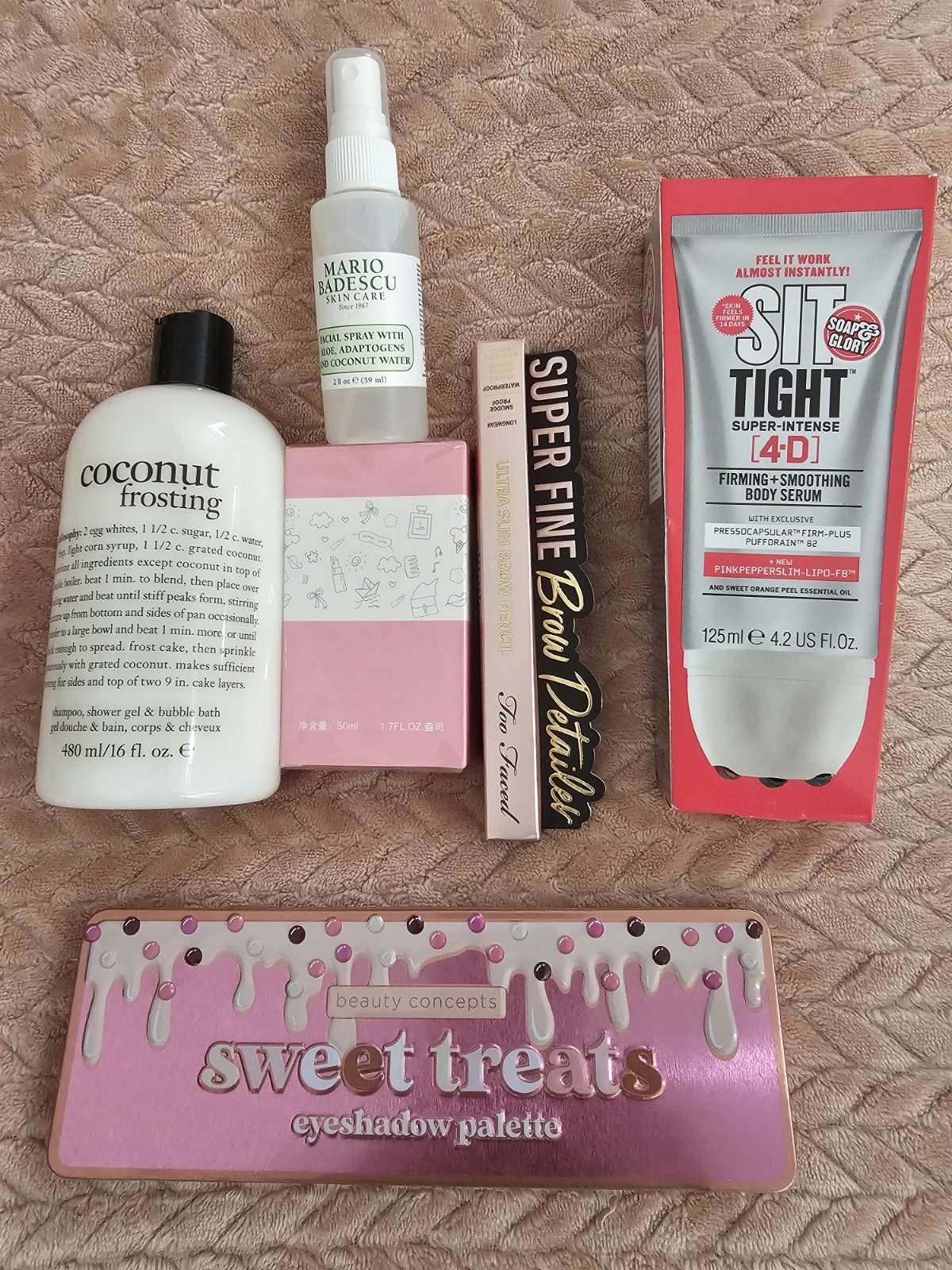 Mario Badescu Too Faced Beauty Concepts Makeup Lot Sweet Treats Brow Detailer
