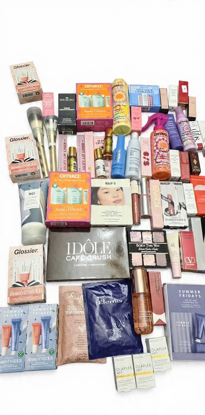 Assorted Makeup & Beauty Mixed Lot w/ Skincare Haircare Minis & Samples