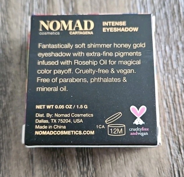 NEW! Nomad Cartagena Magica Intense Eyeshadow ~ Sample Size
