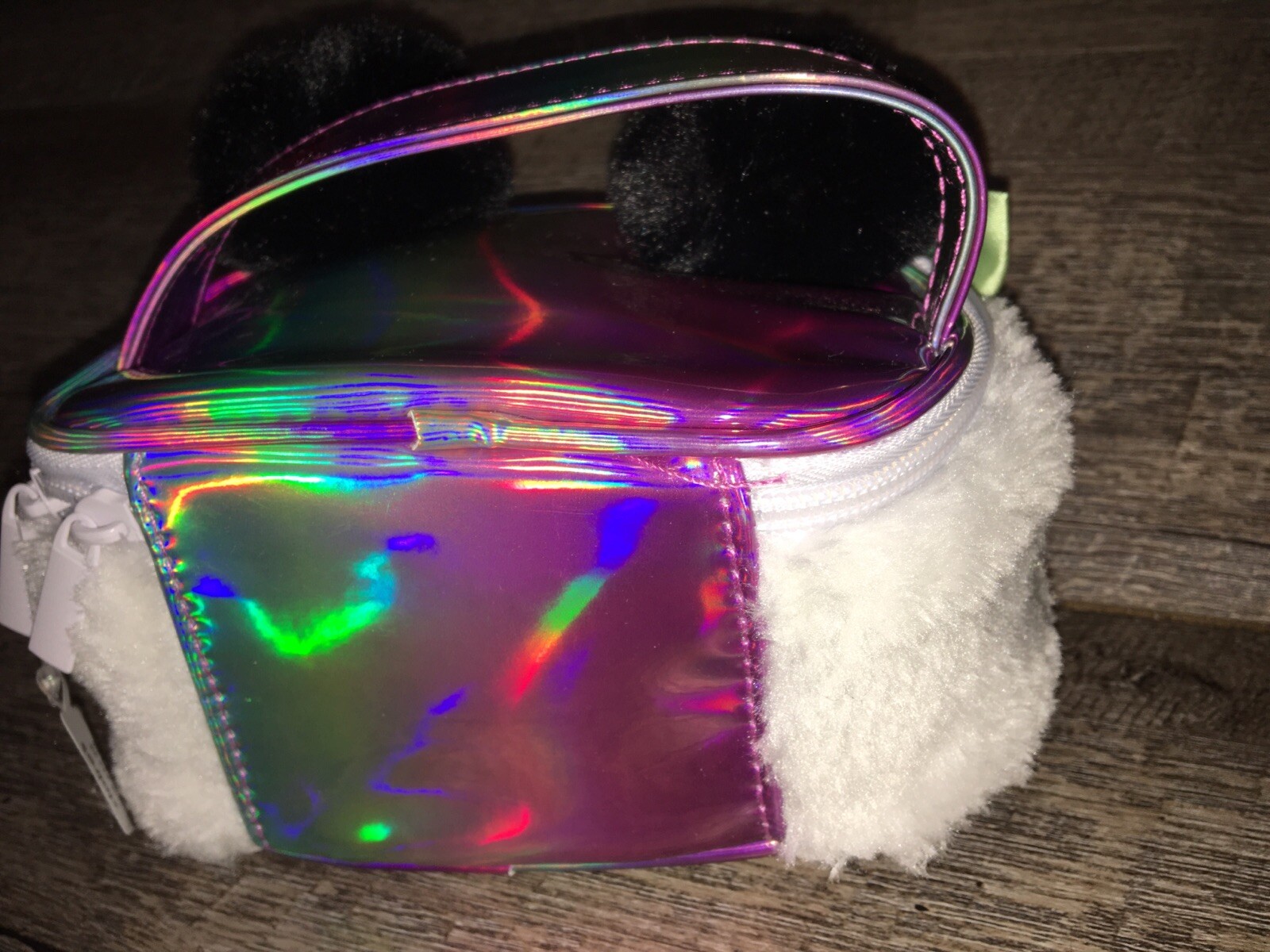 Claire’s Plush Panda Cosm Bag Unicorn Hair Clip Lip Gloss Keychain Backpack Lot