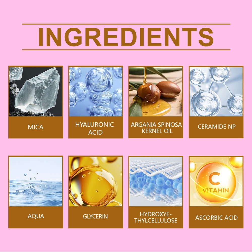 glitter body oil series deep facial whole body skin